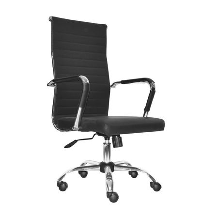 Silla de escritorio Odra Negro Reclinación 90° Bonno
