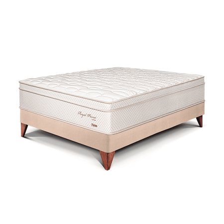 Cama Europea Royal Prince 1.5 plazas Champagne Paraiso