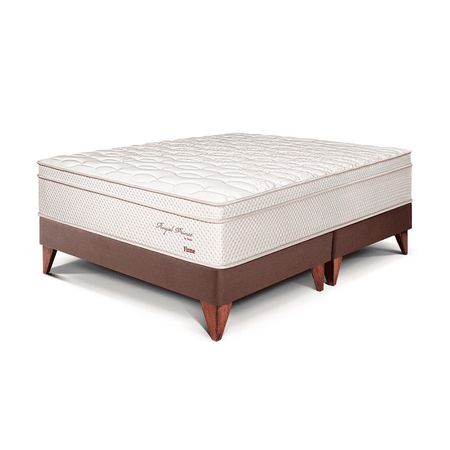 Cama Europea Royal Prince King Chocolate Paraiso