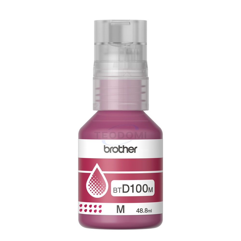 Tinta Brother BTD100M Magenta Original