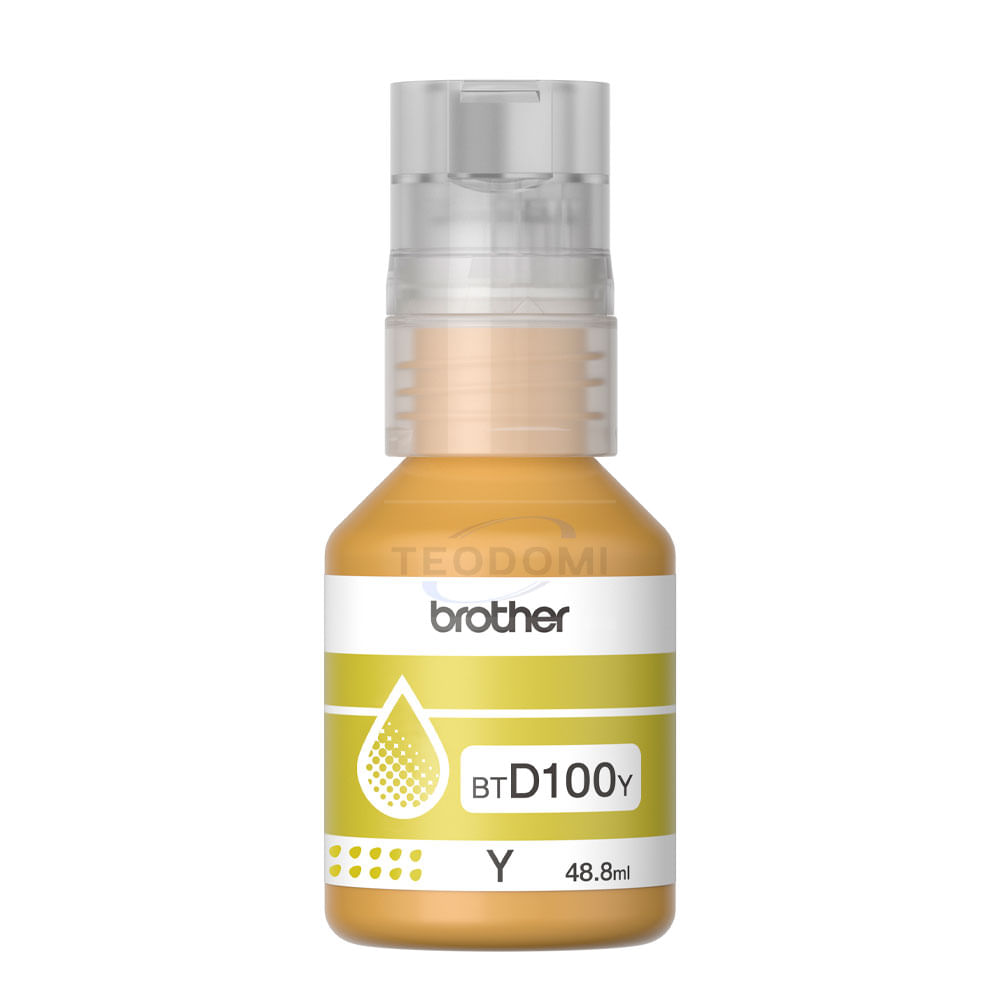 Tinta Brother BTD100Y Amarillo Original