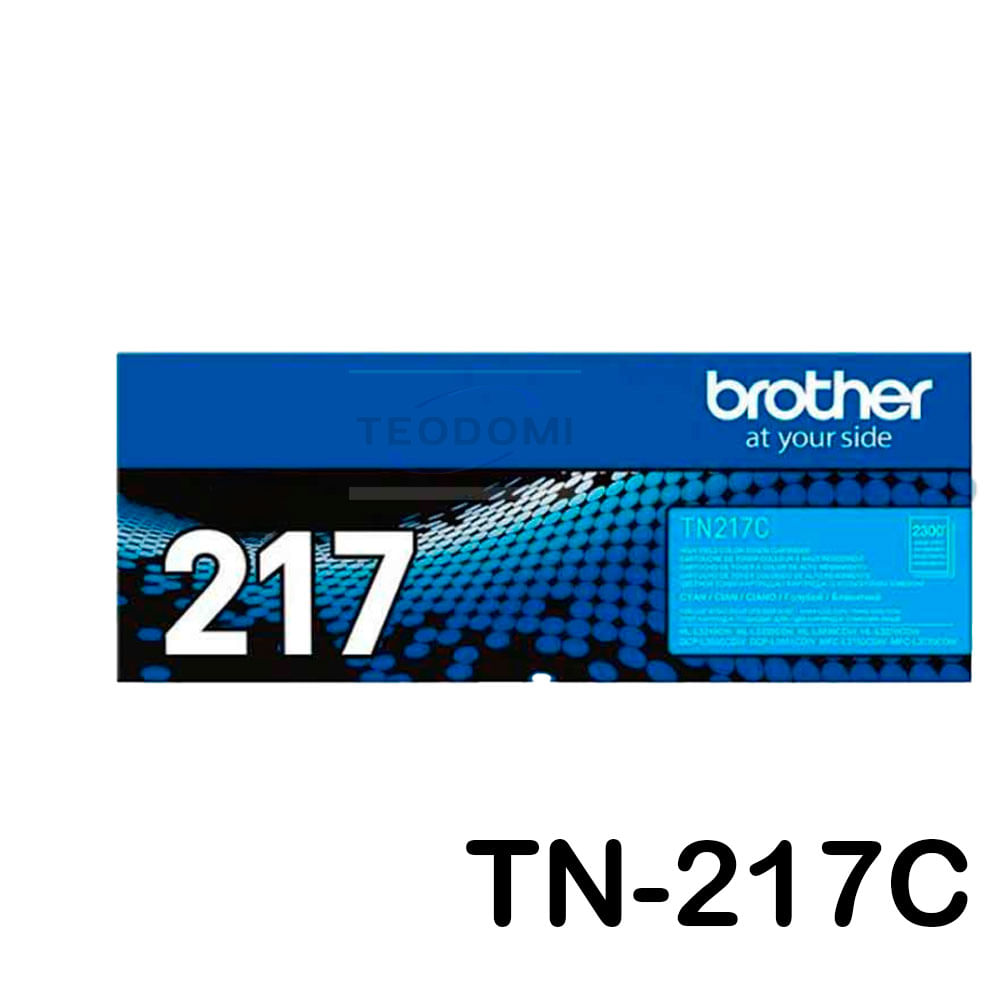 Tóner cian original Brother TN-217C