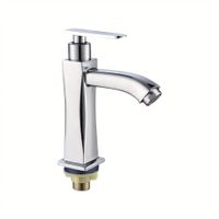 Llave para lavatorio Pesado Cromado 20 cm ALF-2055  ALFA