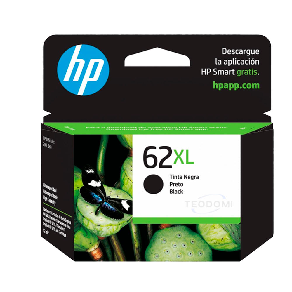 CARTUCHO DE TINTA HP 62XL NEGRO (C2P05AL) OJM 200