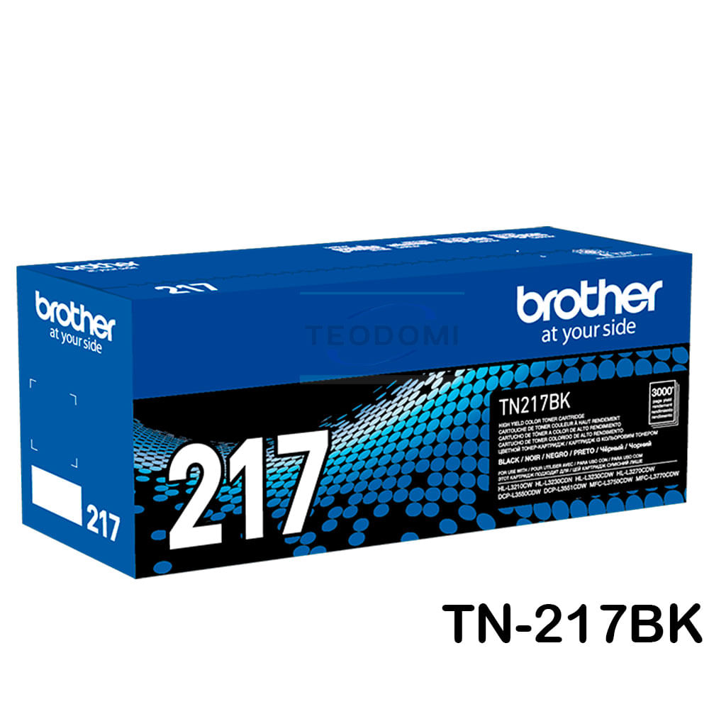 Tóner Brother TN-217BK Negro Original