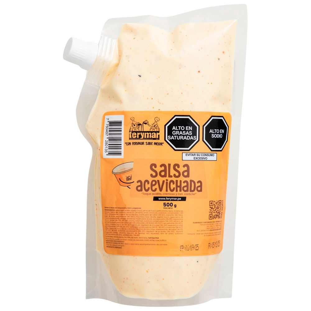 Salsa Acevichada FERYMAR Doypack 500g