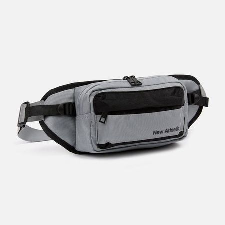 Canguro New Athletic Flexbelt07 Gris Con Negro Unisex