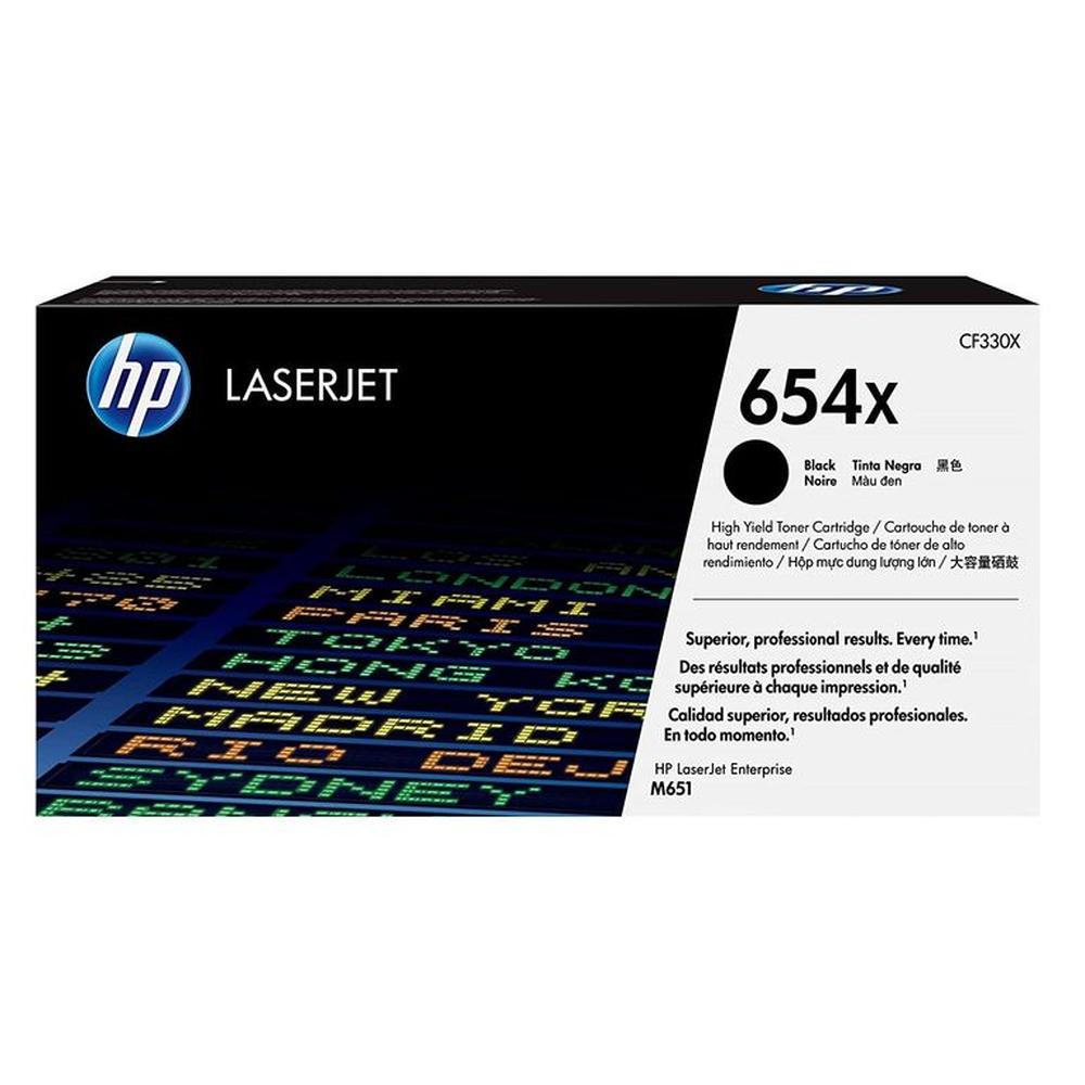 TONER HP 654X NEGRO CF330X LJE M651 ORIGINAL