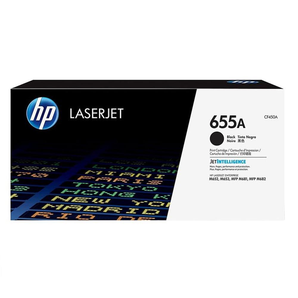 TONER HP 655A NEGRO CF450A LJE M652 M681 ORIGINAL