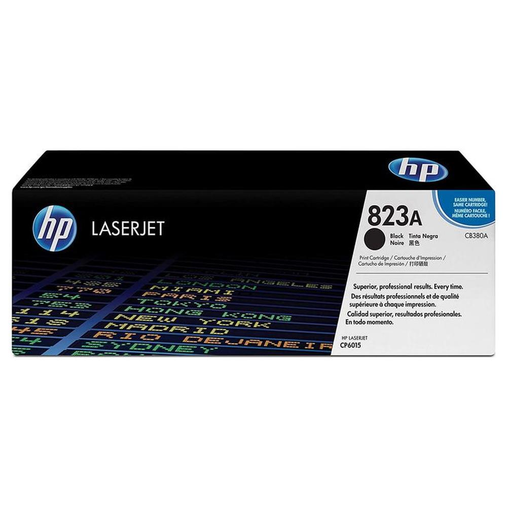 TONER HP 823A NEGRO CB380A LJ CP6015 ORIGINAL