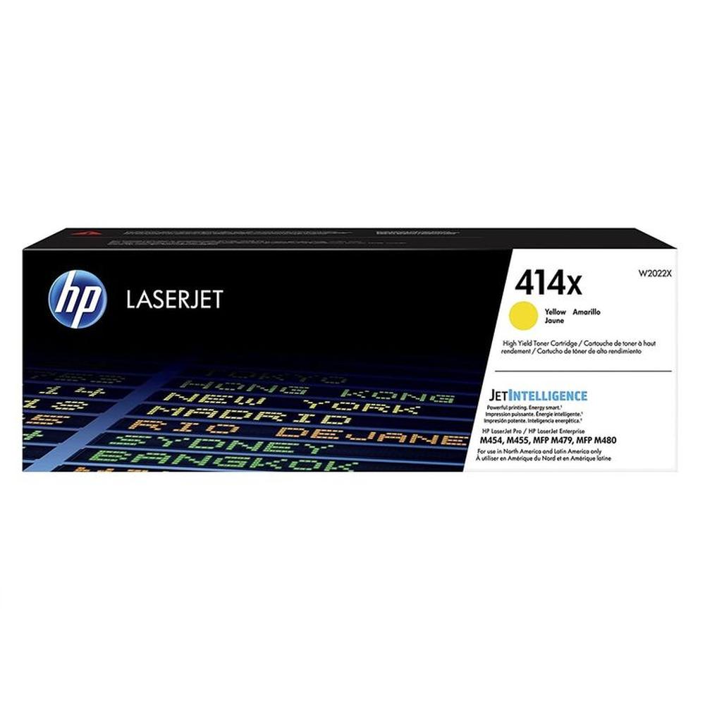 TONER HP 414X AMARILLO W2022X LJ M454 ORIGINAL