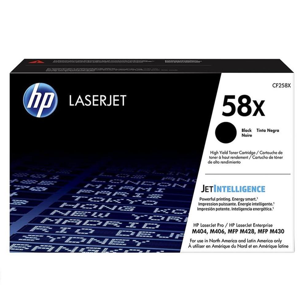 TONER HP 58X NEGRO CF258X LJP M404 ORIGINAL
