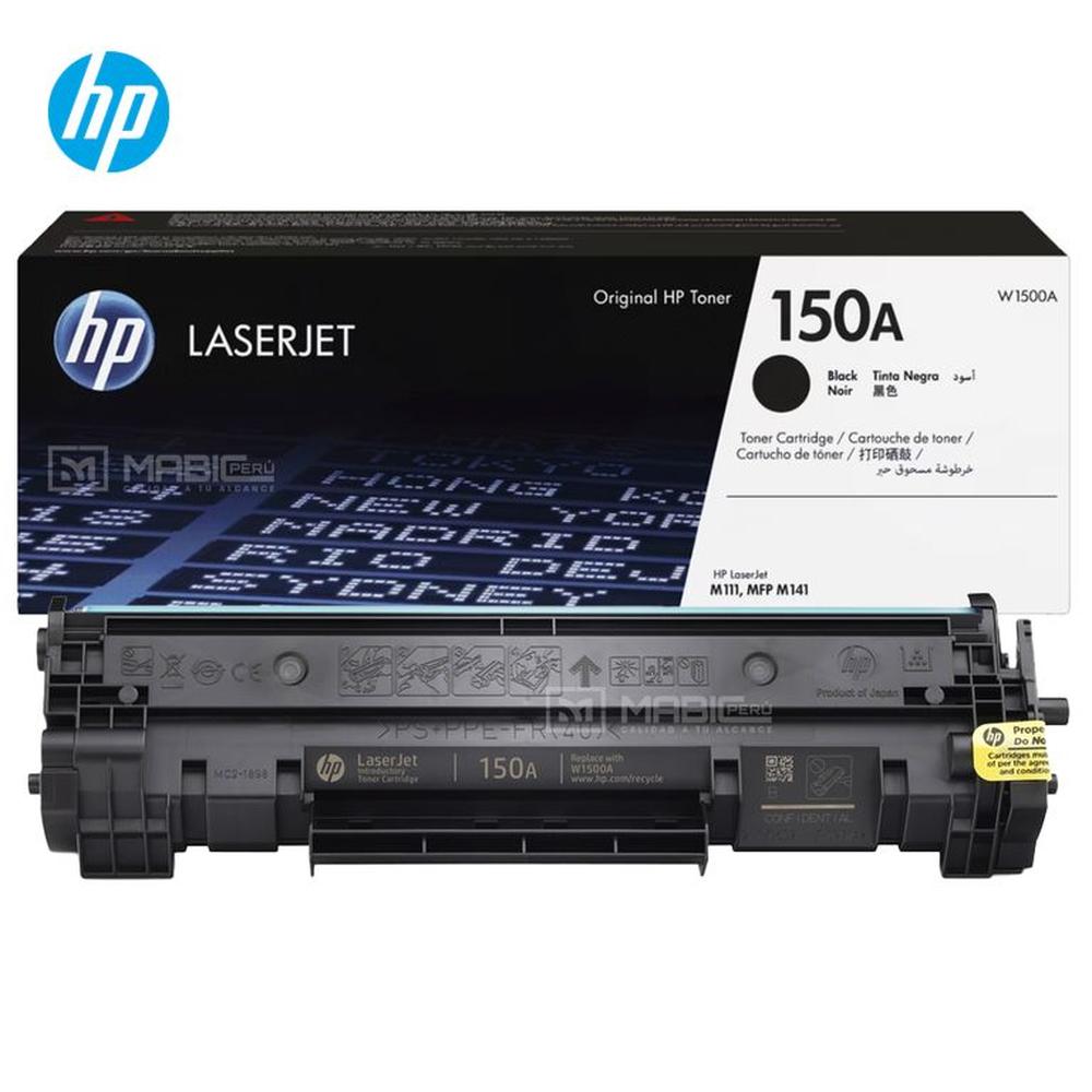 TONER HP 150A NEGRO W1500A LJ MFP M111W M141w ORIGINAL