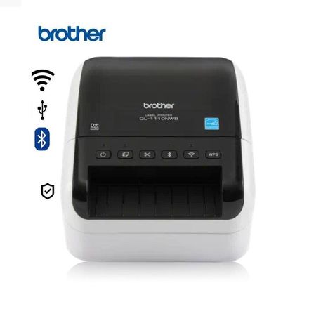 IMPRESORA DE ETIQUETAS BROTHER QL-1110NWB RED WIFI BLUETOOTH