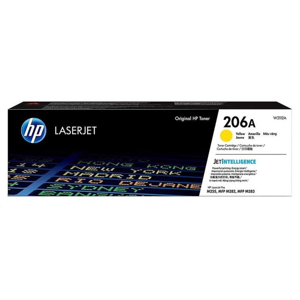 TONER HP 206A AMARILLO W2112A LJ M255 ORIGINAL