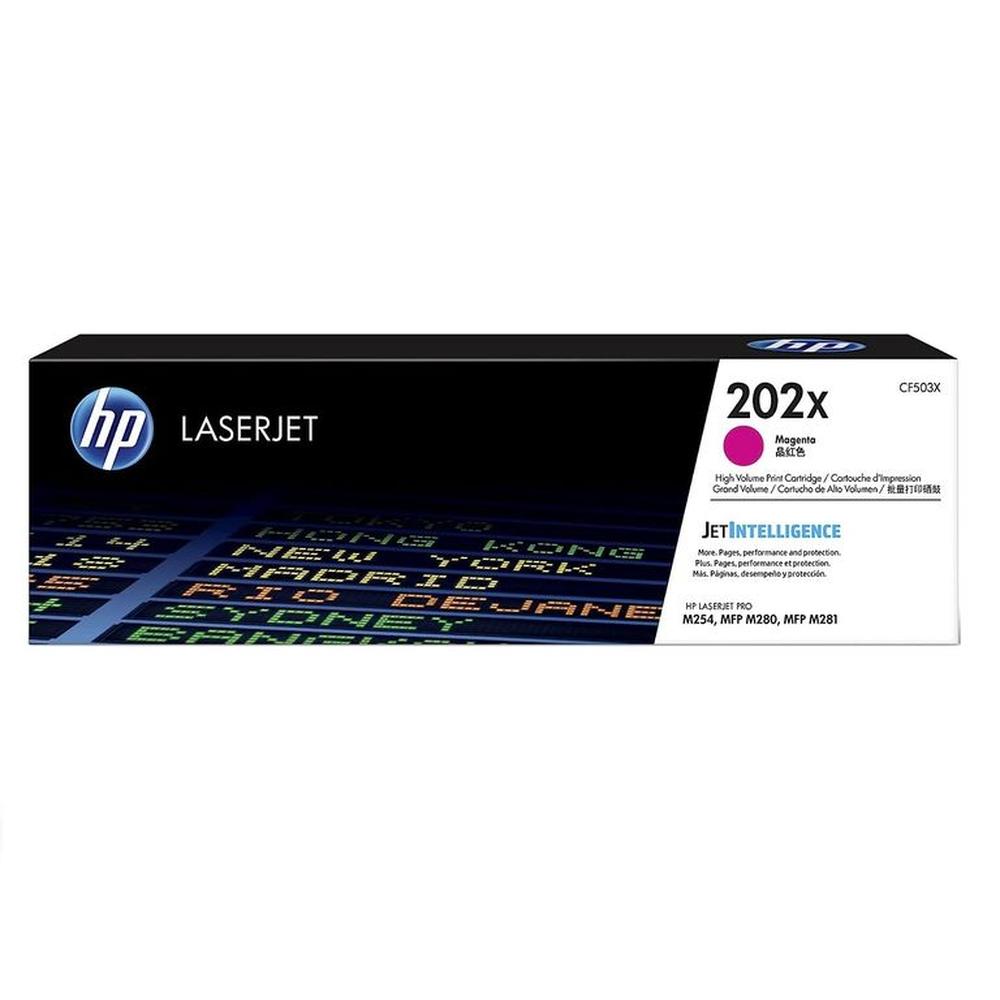 TONER HP 202X MAGENTA CF503X LJP M254 ORIGINAL