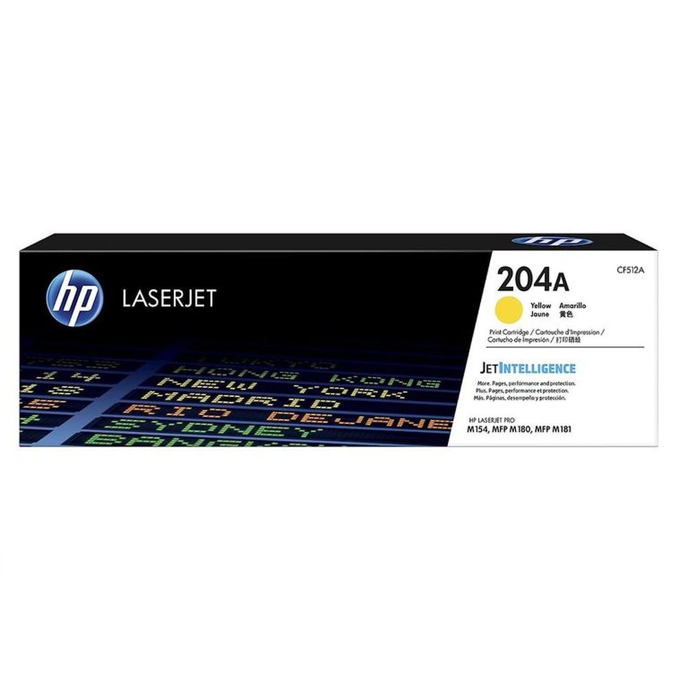 TONER HP 204A AMARILLO CF512A LJP M154 ORIGINAL