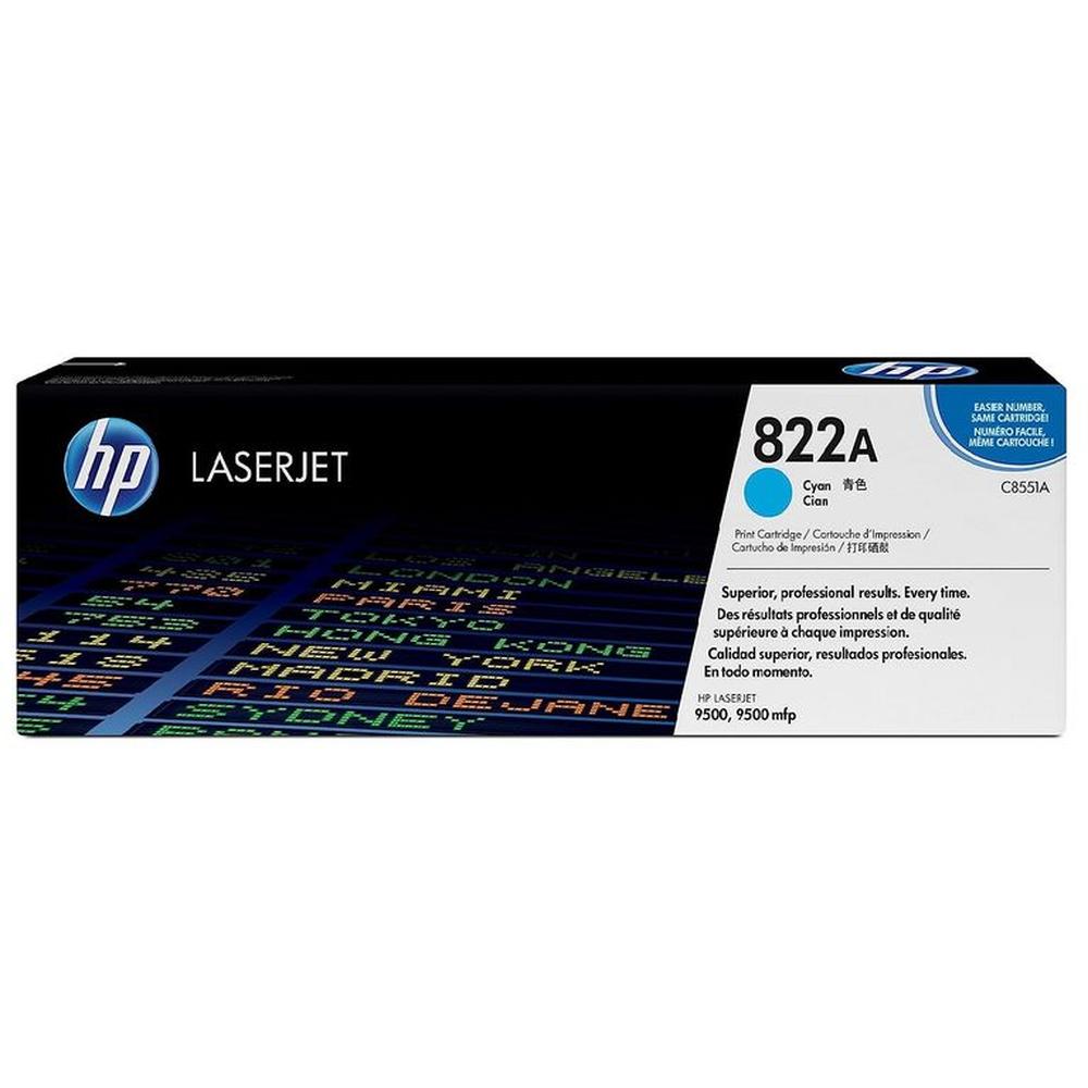 TONER HP 822A CIAN C8551A LJ 9000 9050 ORIGINAL