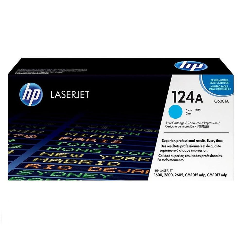 TONER HP 124A CIAN Q6001A LJ 2600 ORIGINAL