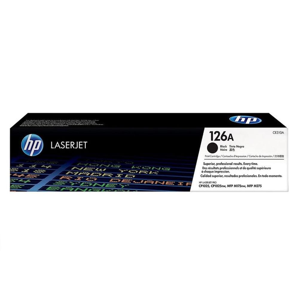 TONER HP 126A NEGRO CE310A LJ CP1025 ORIGINAL