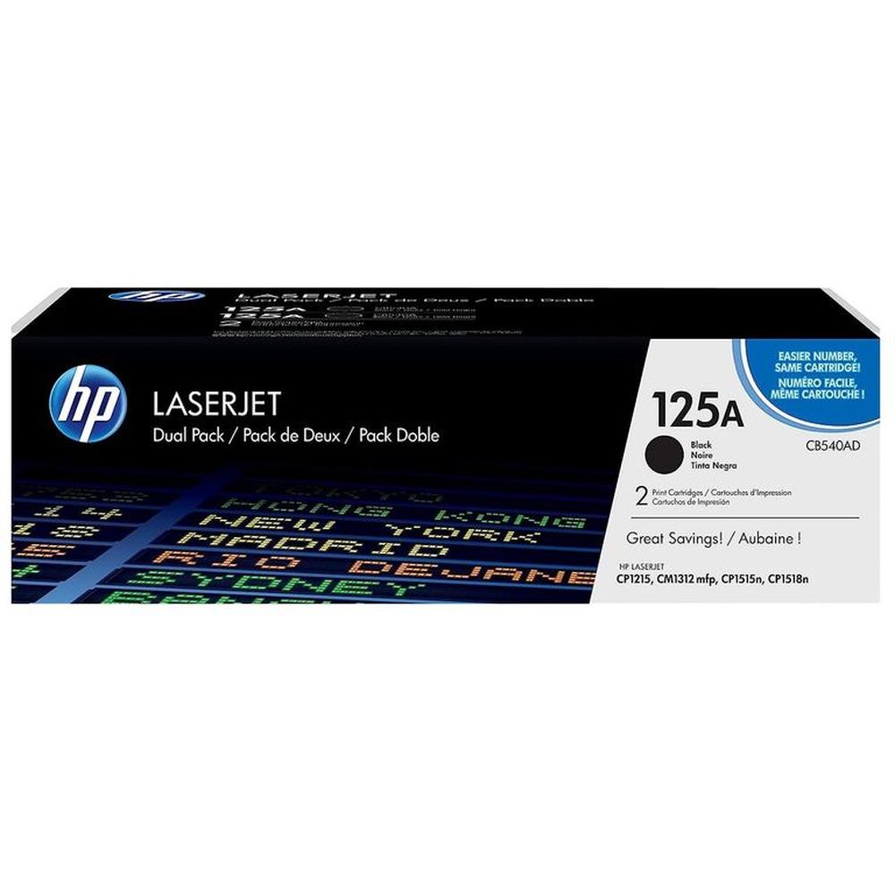 TONER HP 125A NEGRO CB540AD LJ 1215 1515 DUAL ORIGINAL