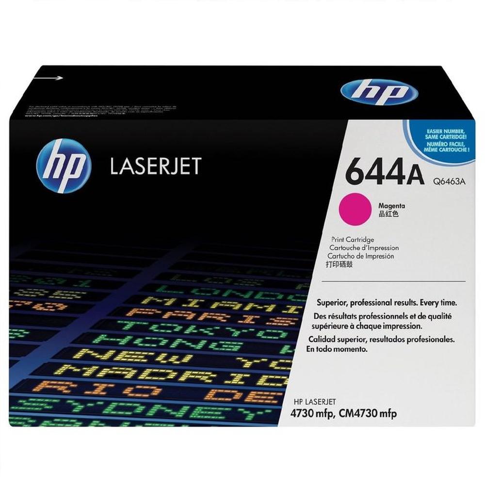 TONER HP 644A MAGENTA Q6463A LJ 4730 ORIGINAL
