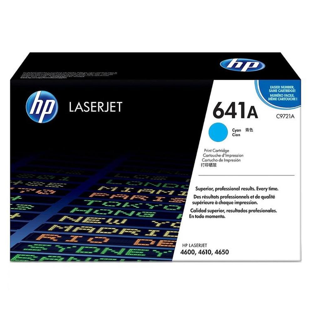 TONER HP 641A CIAN C9721A LJ 4600 ORIGINAL