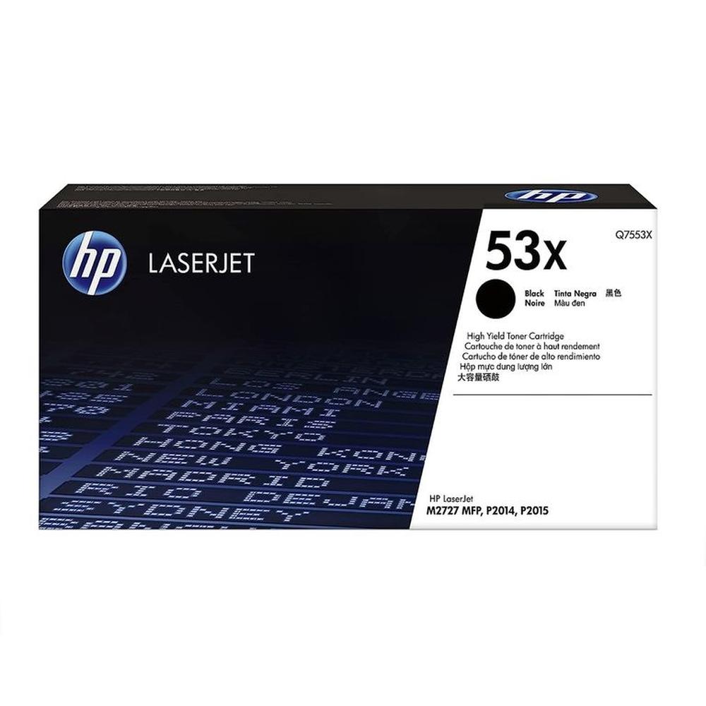 TONER HP 53X NEGRO Q7553X LJ P2015 M2727 ORIGINAL