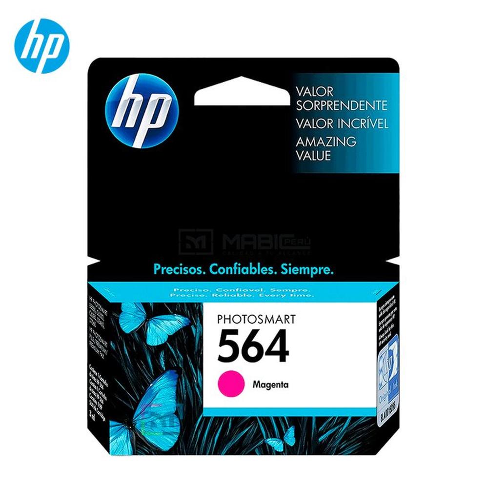 Cartucho de Tinta HP 564 Magenta CB319WL OfficeJet 3520  4622 7520 Original