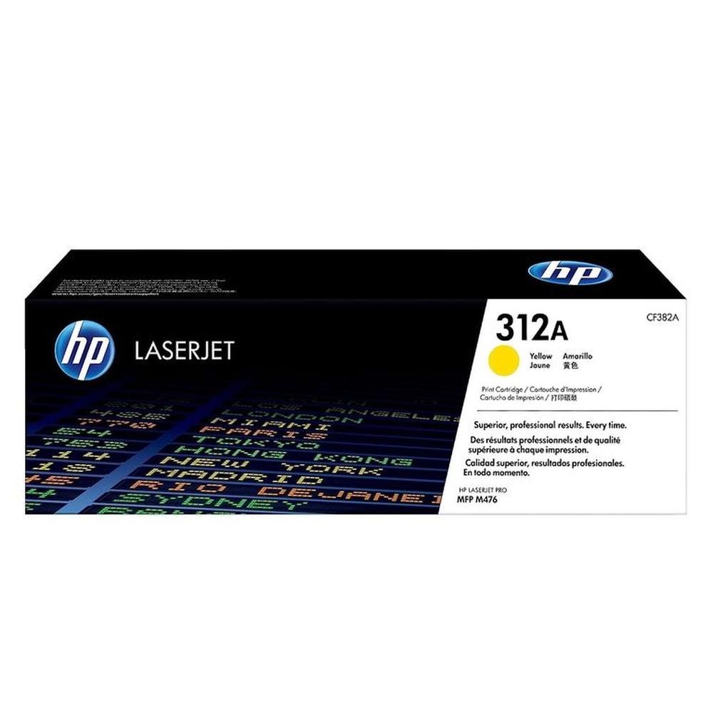 TONER HP 312A AMARILLO CF382A LJ M476 ORIGINAL
