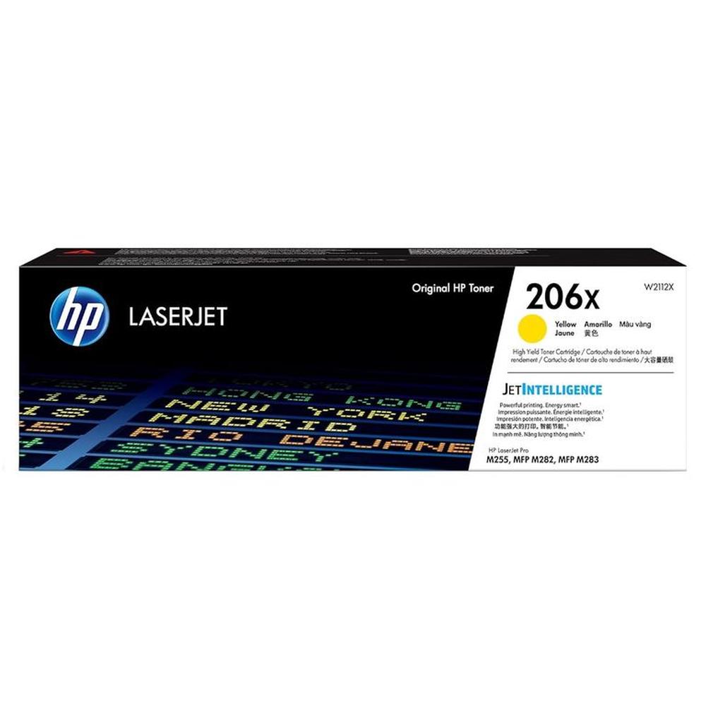 TONER HP 206X AMARILLO W2112X LJ M255 ORIGINAL