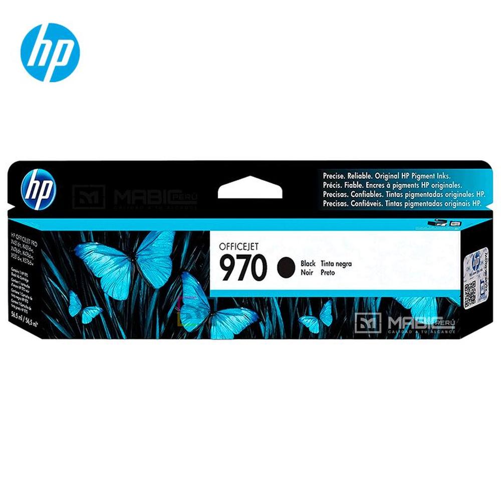 Cartucho de Tinta HP 970 Negro CN621AM OfficeJet X476DW X451DW Original