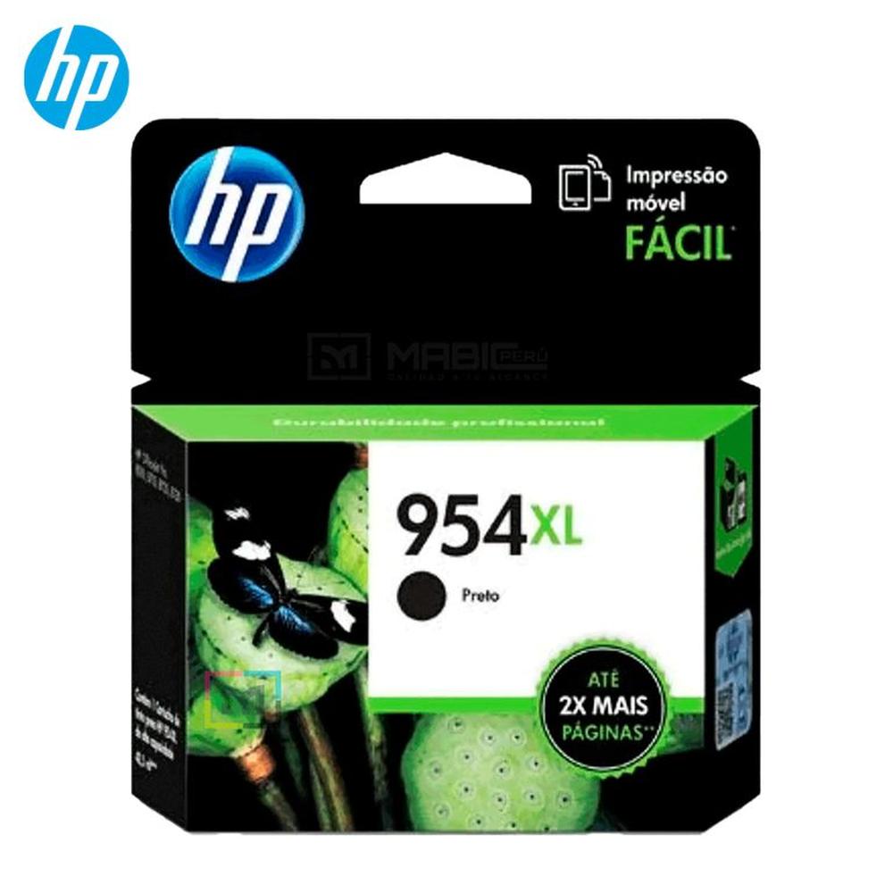 Cartucho de Tinta HP 954XL Negro L0S71AL OfficeJet 7740 8210 8730 Original
