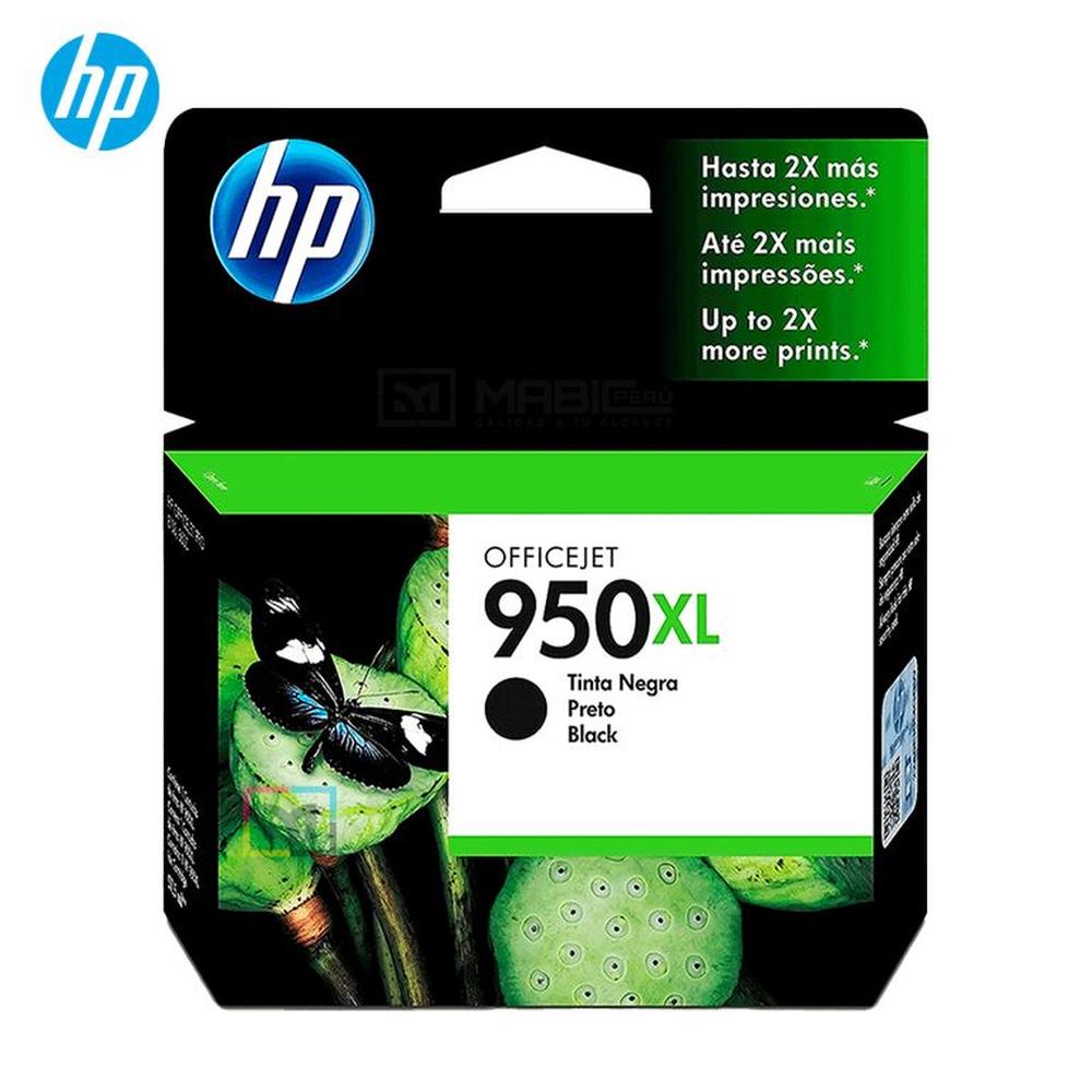 Cartucho de Tinta HP 950XL Negro CN045AL OfficeJet 8100 8600 8610 Original