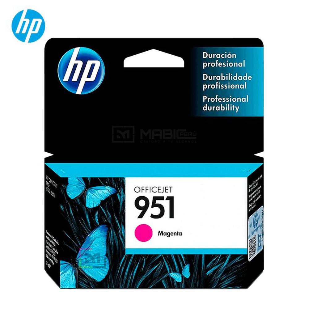 Cartucho de Tinta HP 951 Magenta CN051AL OfficeJet 8100 8600 8610 Original