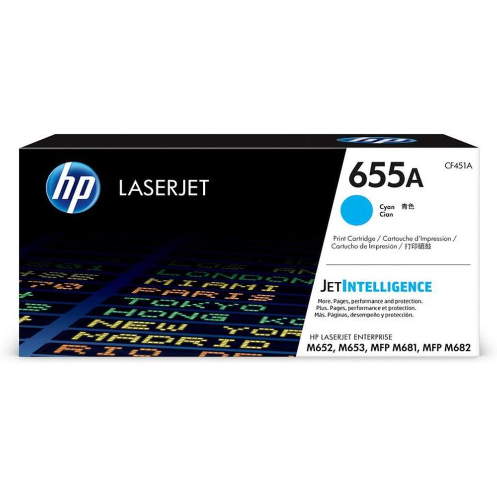 TONER HP 655A CIAN CF451A LJE M652 M681 ORIGINAL