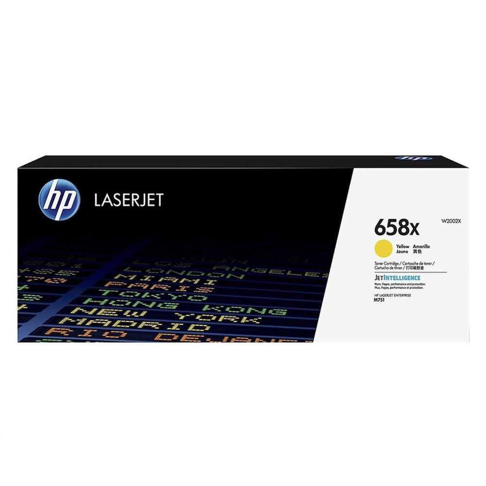 TONER HP 658X AMARILLO W2002X LJ M571 ORIGINAL