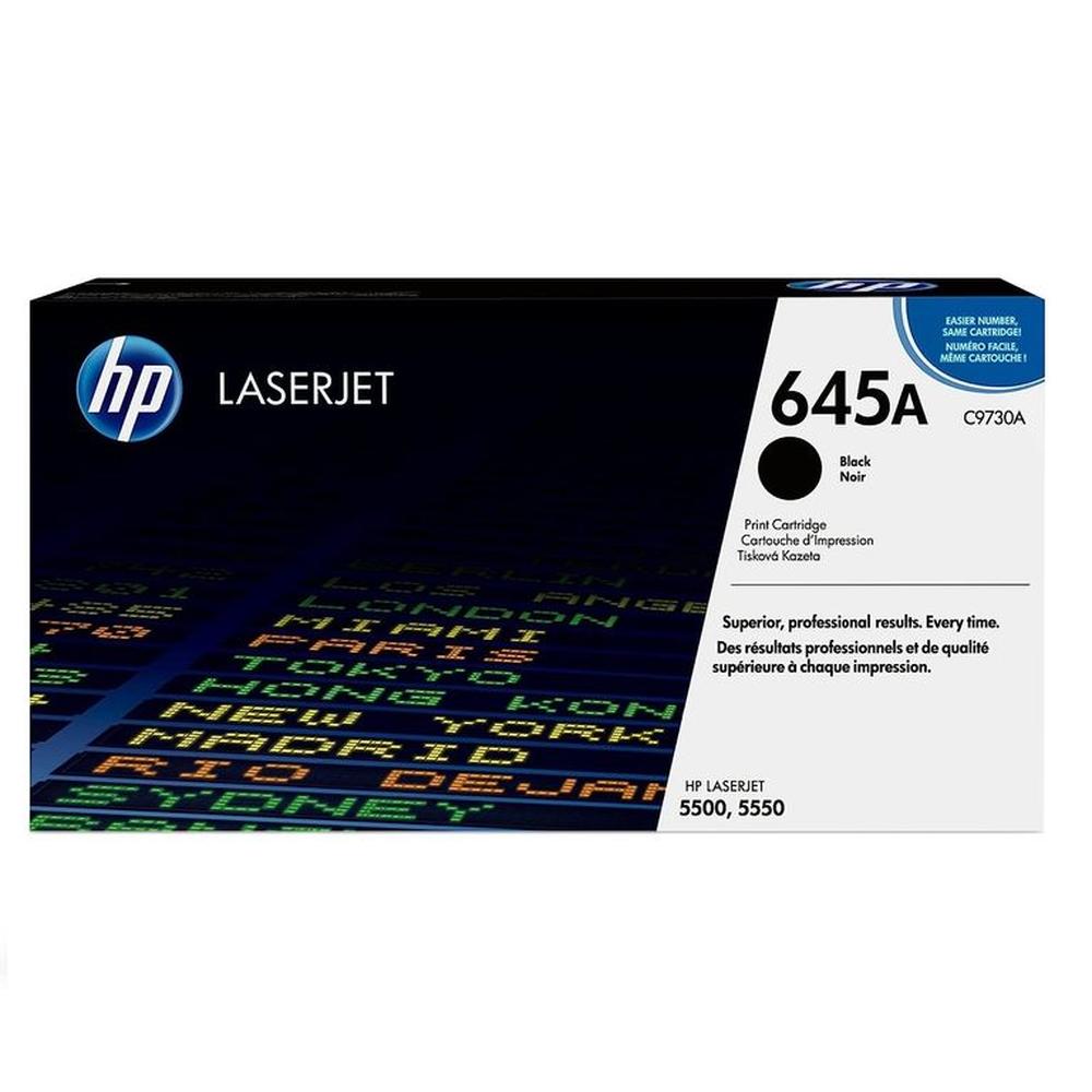 TONER HP 645A NEGRO C9730A LJ 5500 ORIGINAL