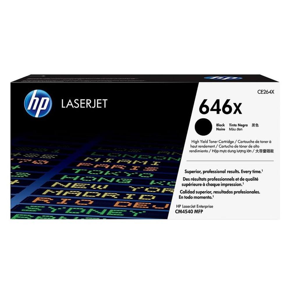 TONER HP 646X NEGRO CE264X LJ CM4540 ORIGINAL