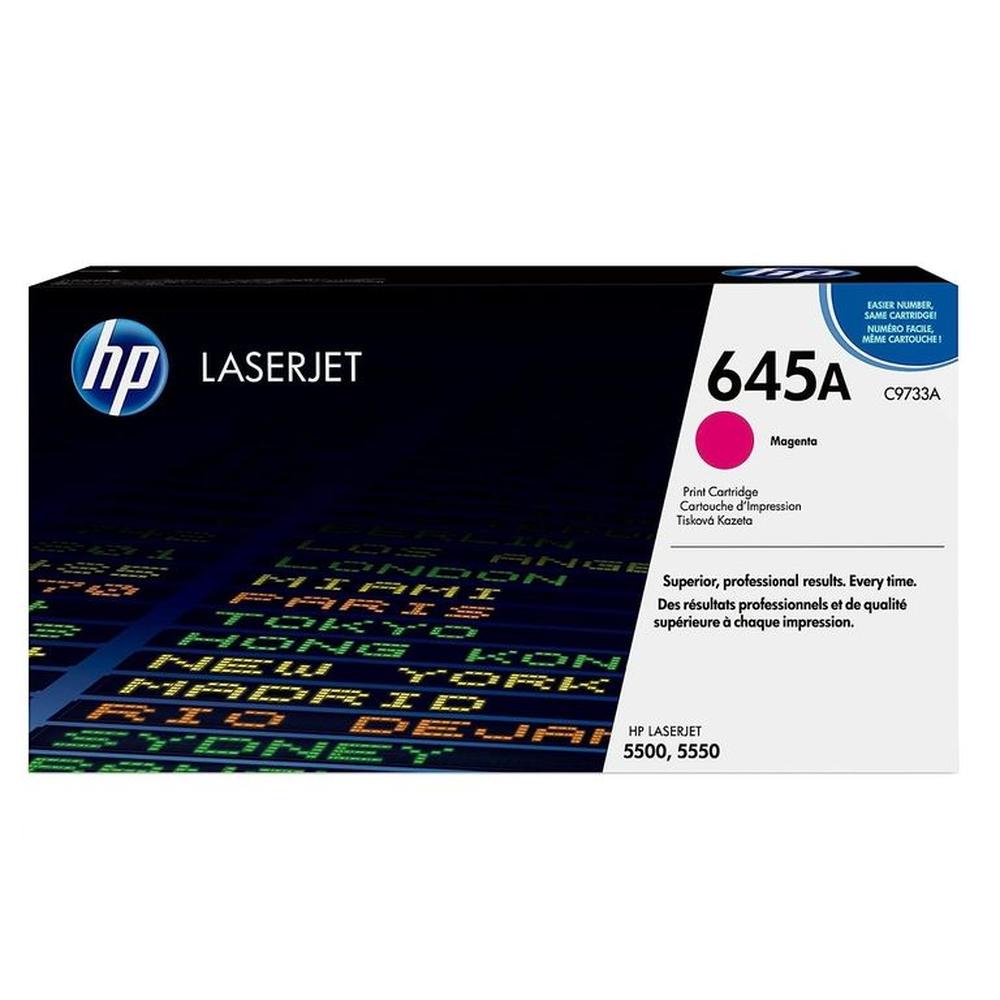 TONER HP 645A MAGENTA C9733A LJ 5500 ORIGINAL
