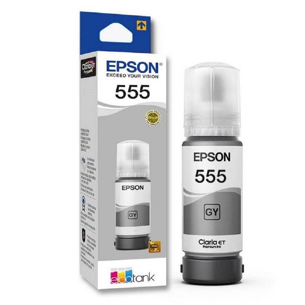 Tinta Epson T555 Gris T555520 - 70ml