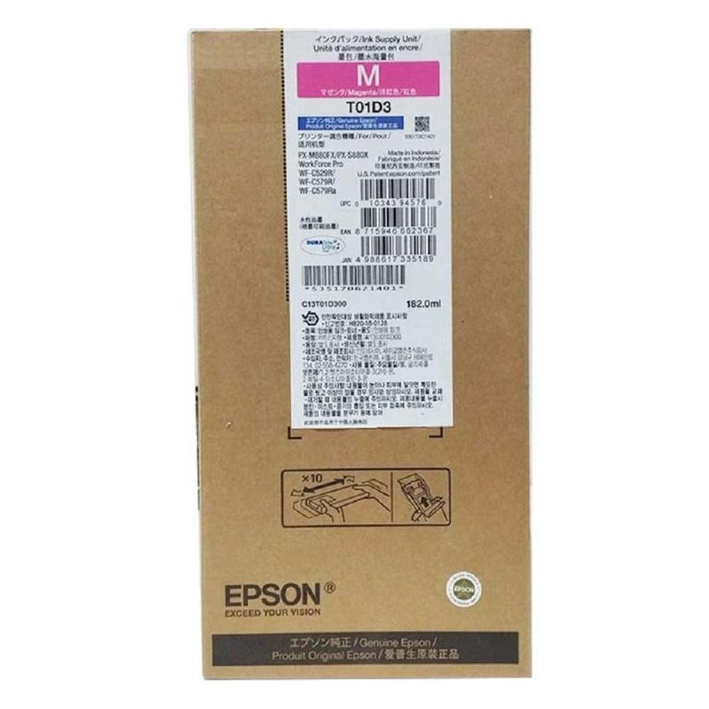 Tinta Epson T01D Magenta T01D320 - 182ml