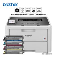 Impresora Láser color Brother HL-L3280CDW Duplex WIFI Red USB