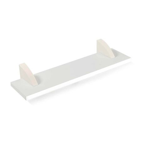 Repisa Concept con soportes Blanca 15mm 8 x 40 cm Prat-K