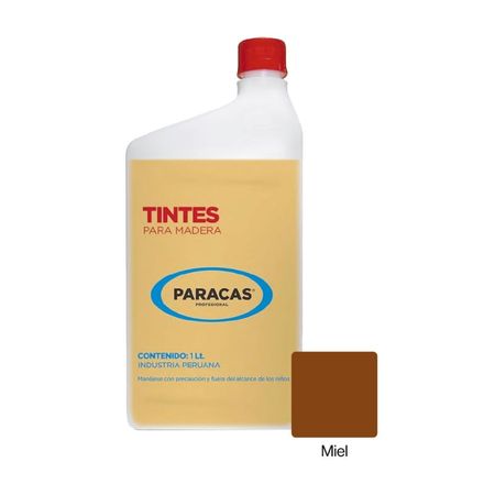 Tinte para Madera Paracas Miel 1 litro