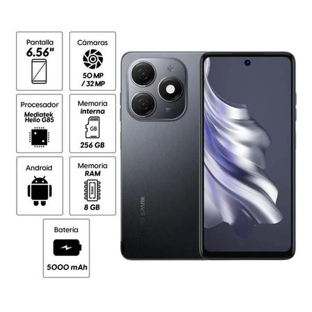 SMARTPHONE TECNO MOBILE SPARK 20 KJ5 256GB ROM | plazaVea - plazaVea
