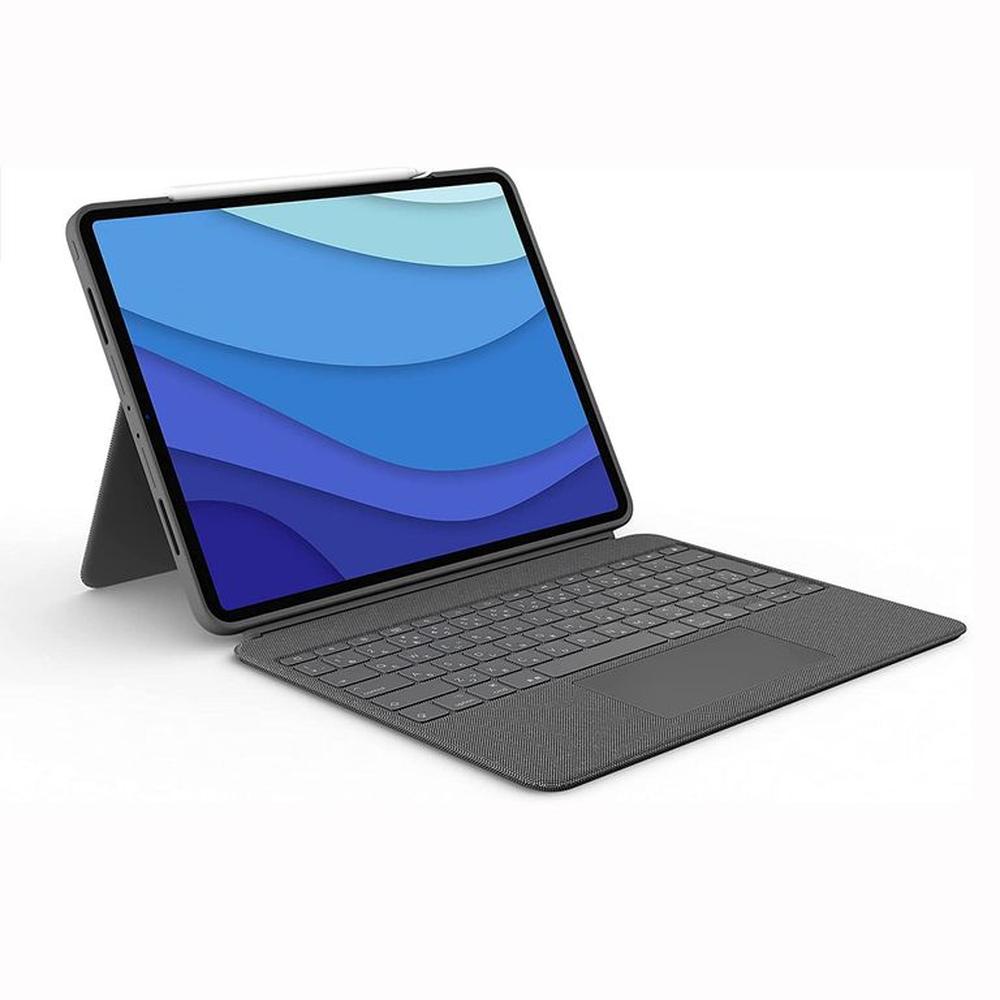 Logitech Combo Touch Para iPad Pro 11 de 1ra/2da/3ra/4ta/5ta Gen