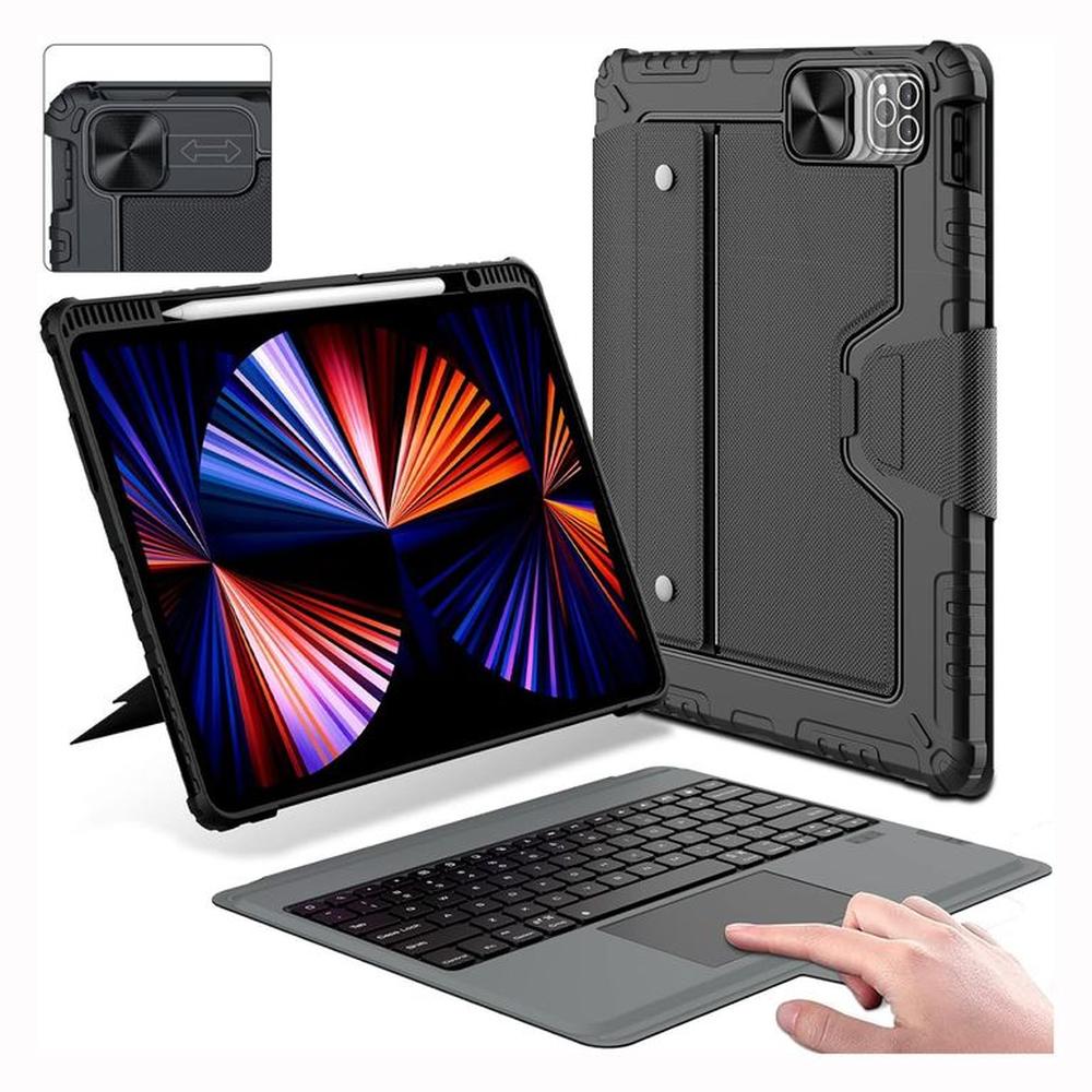 Funda Teclado Para iPad Pro 12.9 De 4ta 5ta 6ta Generación