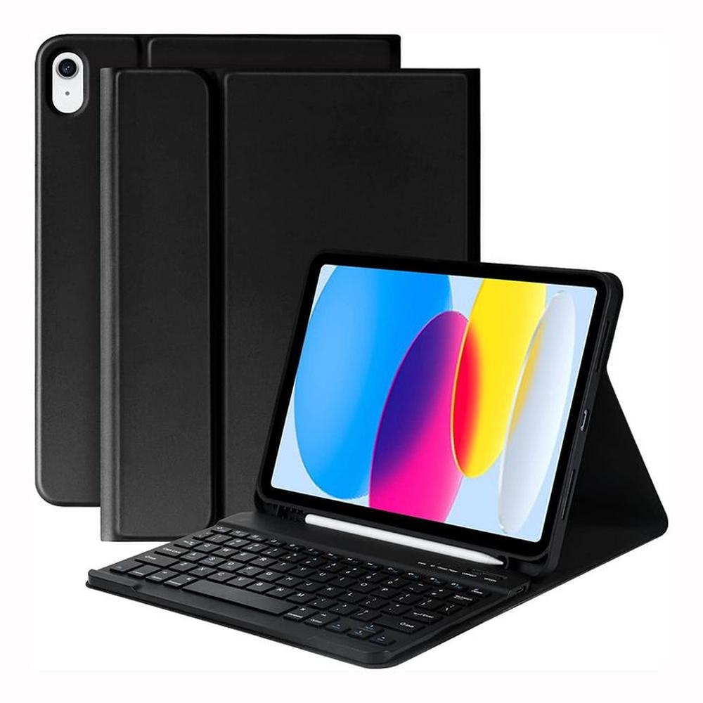 Funda Teclado Para iPad 10ma 11va Generación A16 Bt- Black