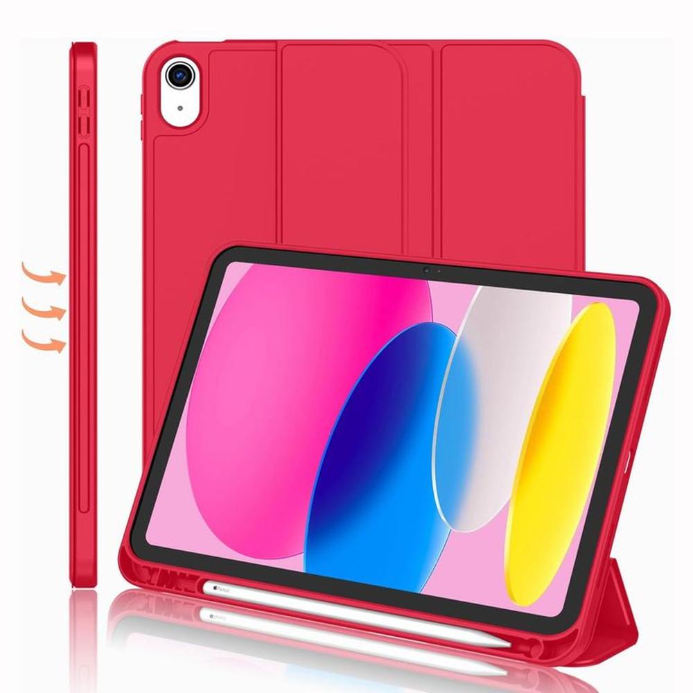 Funda Case Protector para iPad 10ma y 11va Generación - ROJO